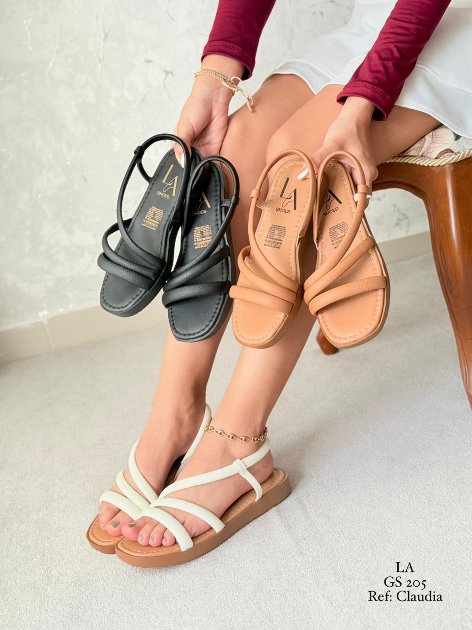 SANDALIA PLANA Ref Claudia