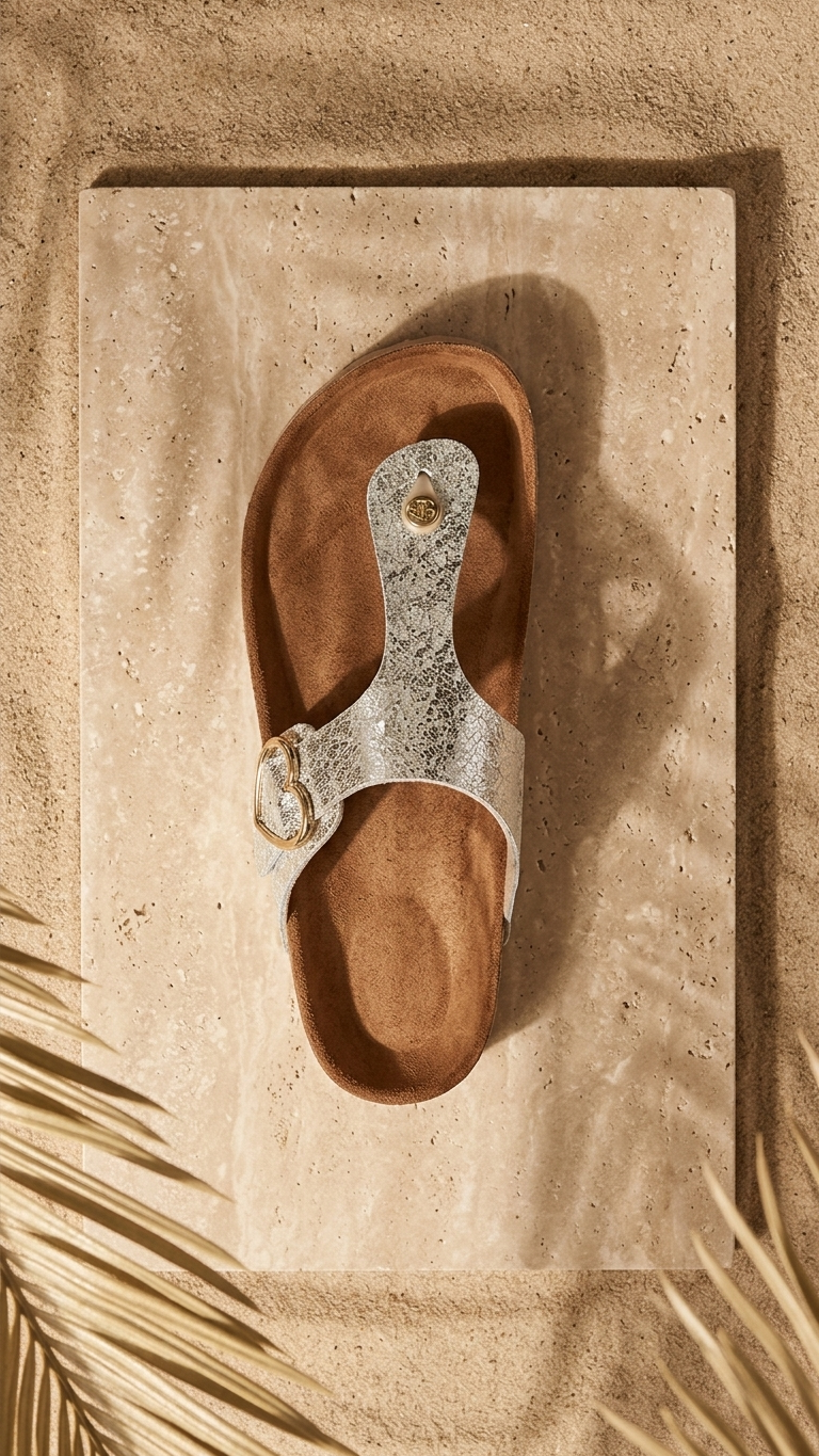 SANDALIA 100% CUERO Ref Maricela