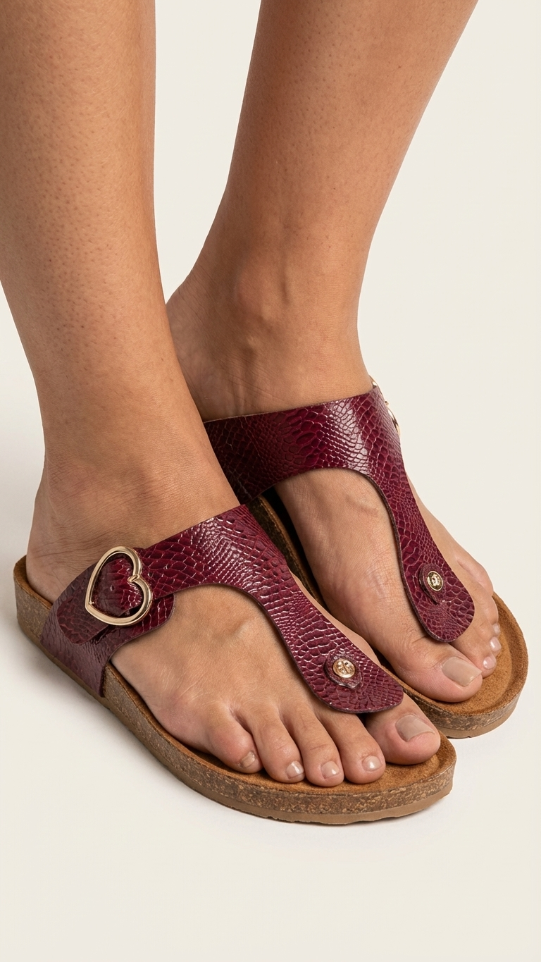 SANDALIA 100% CUERO Ref Maricela