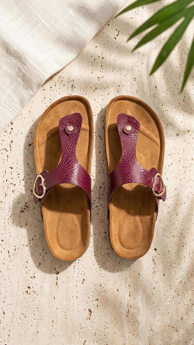 SANDALIA 100% CUERO Ref Maricela