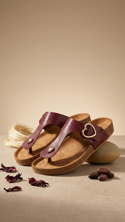 SANDALIA 100% CUERO Ref Maricela