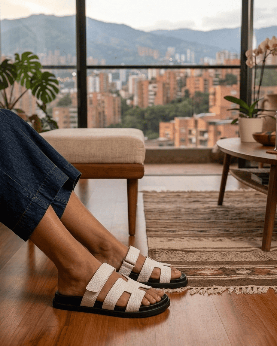 SANDALIA CHARLOTTE 100% CUERO
