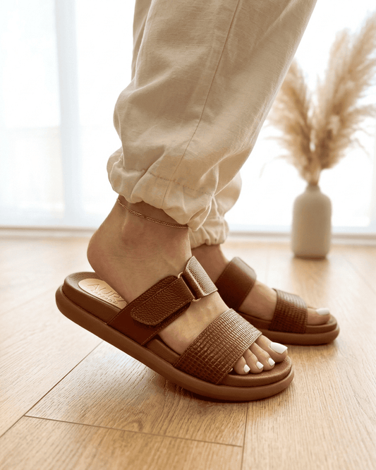SANDALIA ZOE 100% CUERO
