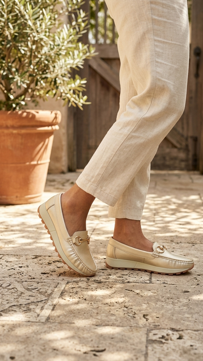 MOCASÍN COMFORT GOLD